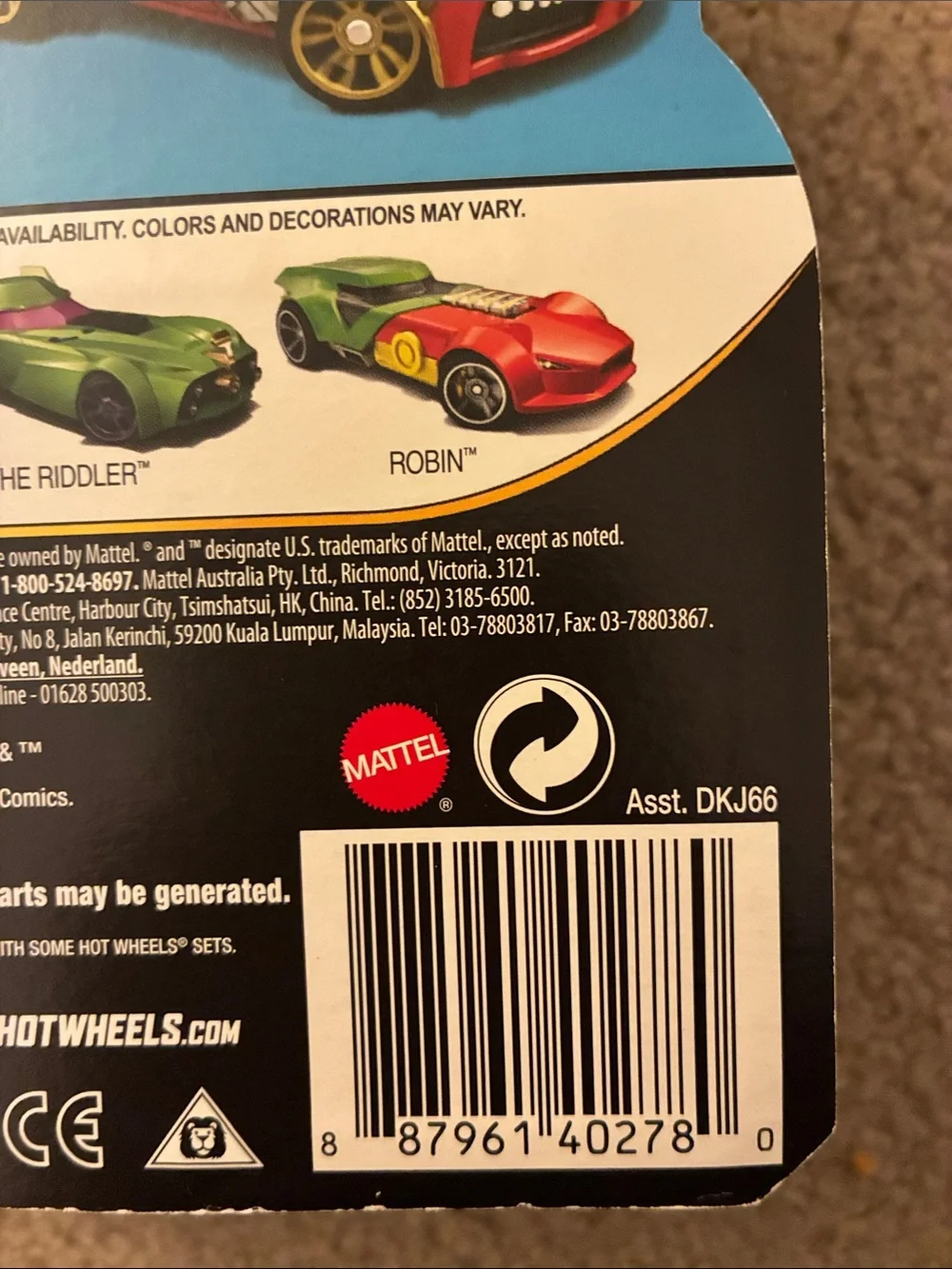 Mattel new original